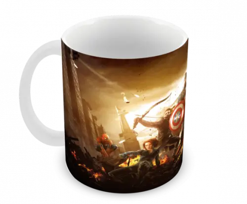 Caneca Polímero Vingadores Ultimato Personalizada