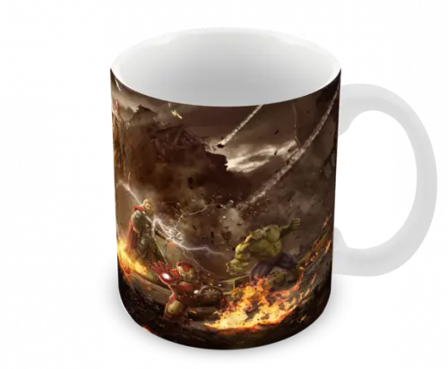 Caneca Polímero Vingadores Ultimato Personalizada