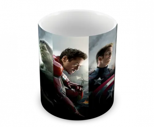 Caneca Polímero Vingadores Ultimato Personalizada