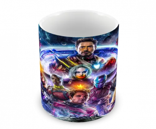 Caneca Polímero Vingadores Ultimato Personalizada