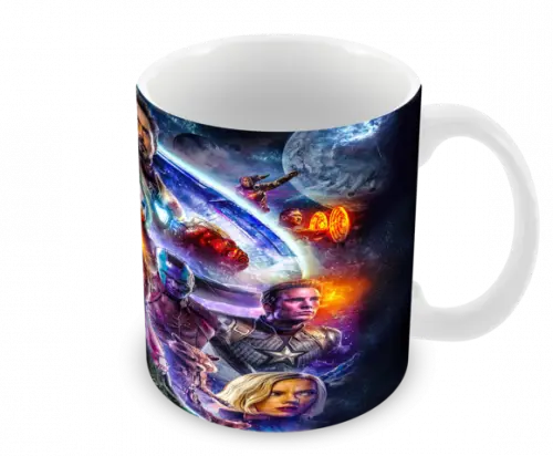 Caneca Polímero Vingadores Ultimato Personalizada