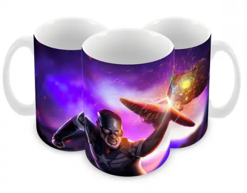Caneca Polímero Vingadores Ultimato Personalizada