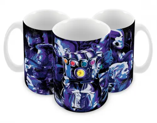 Caneca Polímero Vingadores Ultimato Personalizada