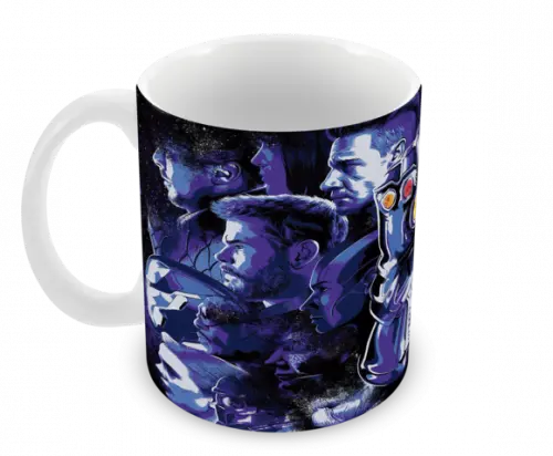 Caneca Polímero Vingadores Ultimato Personalizada