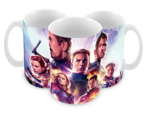 Caneca Polímero Vingadores Ultimato Personalizada