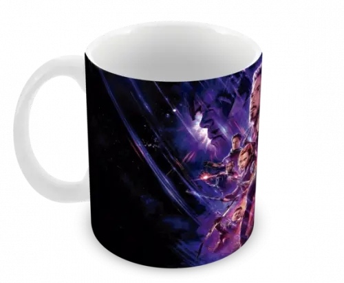 Caneca Polímero Vingadores Ultimato Personalizada