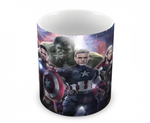 Caneca Polímero Vingadores Ultimato Personalizada