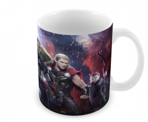Caneca Polímero Vingadores Ultimato Personalizada