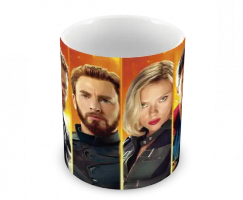 Caneca Polímero Vingadores Ultimato Personalizada