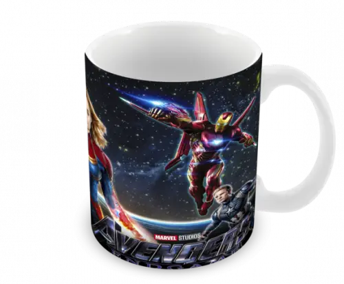 Caneca Polímero Vingadores Ultimato Personalizada