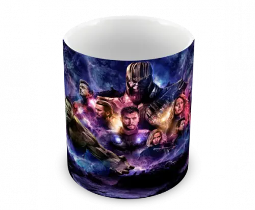 Caneca Polímero Vingadores Ultimato Personalizada