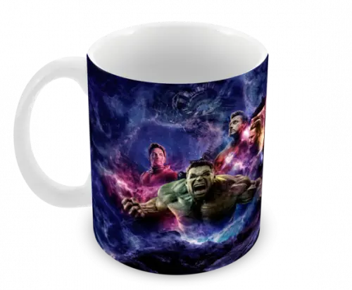 Caneca Polímero Vingadores Ultimato Personalizada