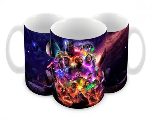 Caneca Polímero Vingadores Ultimato Personalizada
