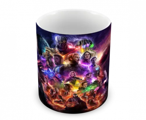 Caneca Polímero Vingadores Ultimato Personalizada