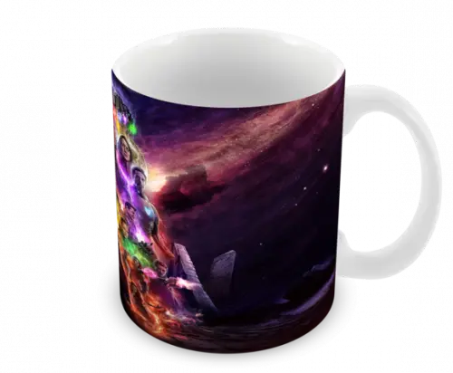 Caneca Polímero Vingadores Ultimato Personalizada