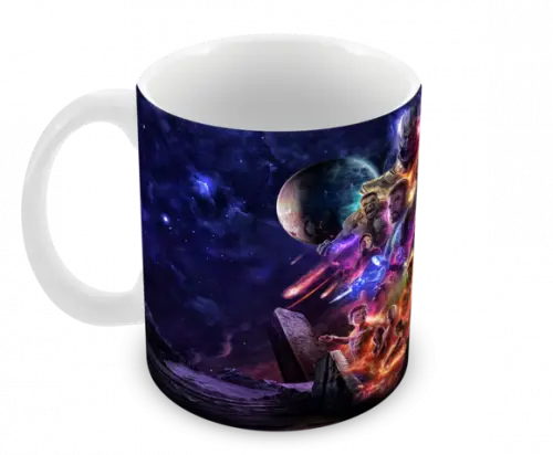 Caneca Polímero Vingadores Ultimato Personalizada