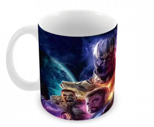 Caneca Polímero Vingadores Ultimato Personalizada