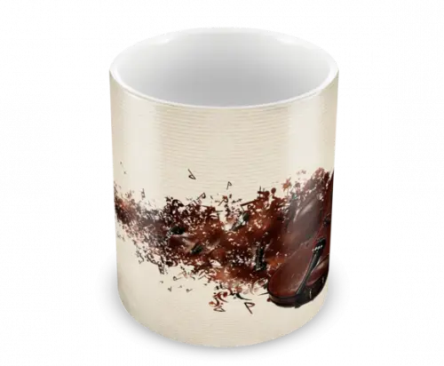 Caneca Polímero Violinoo Personalizada