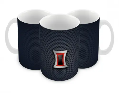 Caneca Polímero Viúva Negra Personalizada