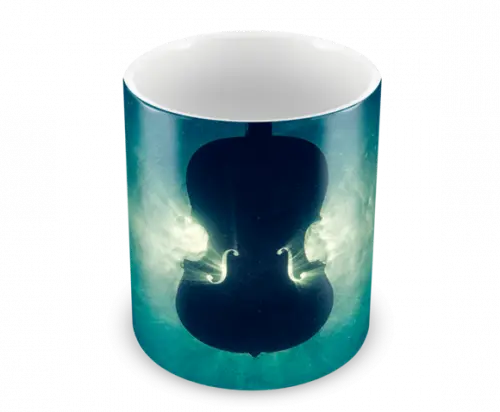 Caneca Polímero Violoncelo Personalizada