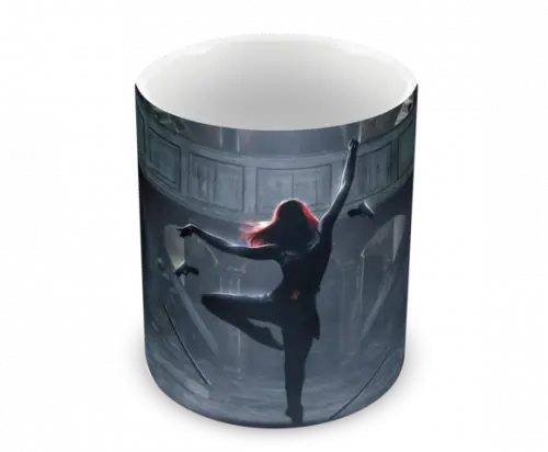 Caneca Polímero Viúva Negra Personalizada