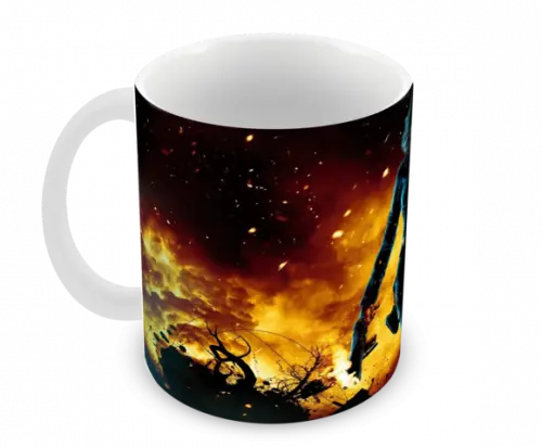 Caneca Polímero Viúva Negra Personalizada