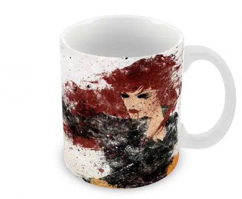 Caneca Polímero Viúva Negra Personalizada