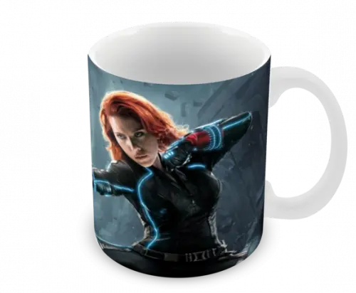 Caneca Polímero Viúva Negra Personalizada
