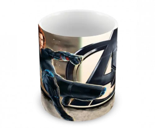 Caneca Polímero Viúva Negra Personalizada