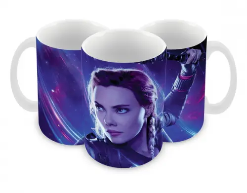 Caneca Polímero Viúva Negra Personalizada