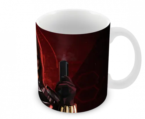 Caneca Polímero Viúva Negra Personalizada