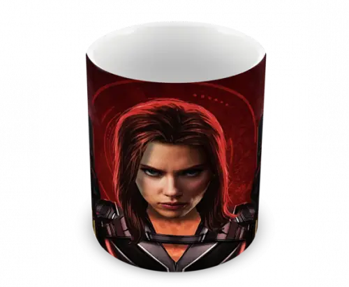 Caneca Polímero Viúva Negra Personalizada