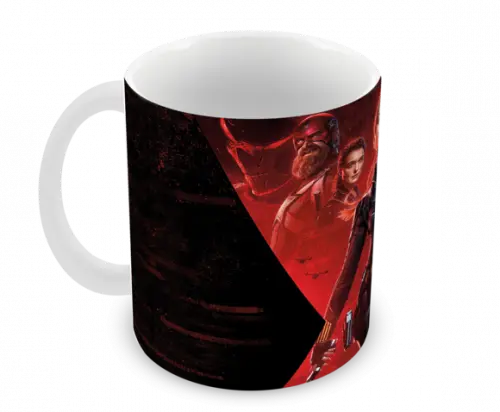 Caneca Polímero Viúva Negra Personalizada