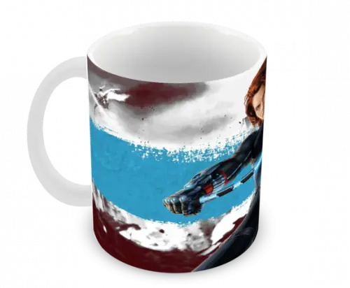 Caneca Polímero Viúva Negra Personalizada