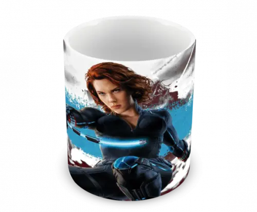 Caneca Polímero Viúva Negra Personalizada