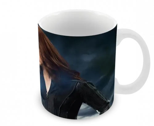 Caneca Polímero Viúva Negra Personalizada