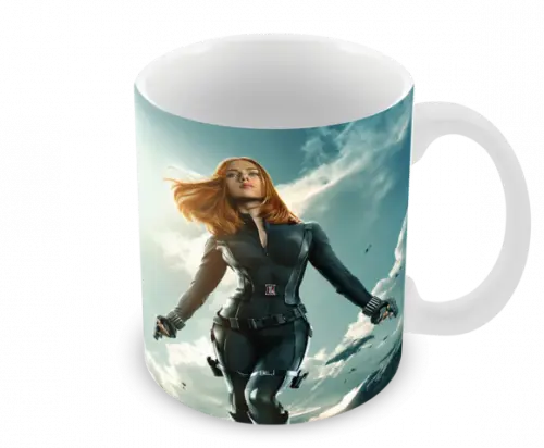 Caneca Polímero Viúva Negra Personalizada