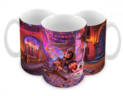 Caneca Polímero Viva a Vida É Uma Festa Personalizada