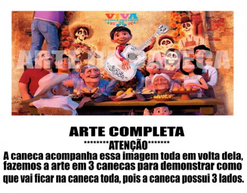Caneca Polímero Viva a Vida É Uma Festa Personalizada