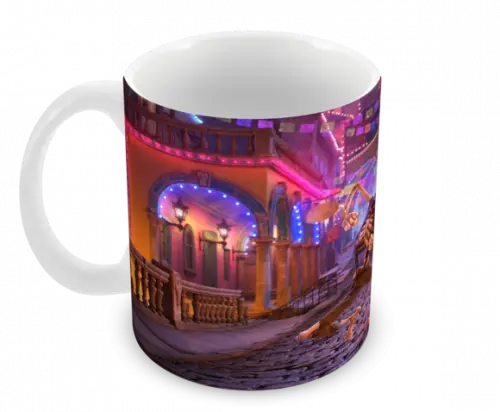 Caneca Polímero Viva a Vida É Uma Festa Personalizada