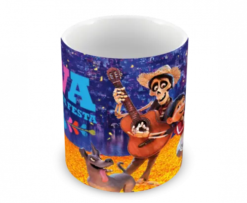 Caneca Polímero Viva a Vida É Uma Festa Personalizada