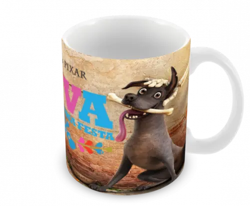 Caneca Polímero Viva a Vida É Uma Festa Personalizada