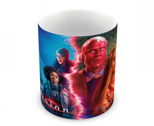 Caneca Polímero Wandavision Personalizada