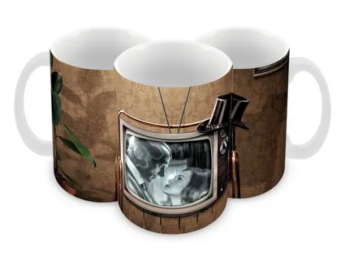 Caneca Polímero Wandavision Personalizada