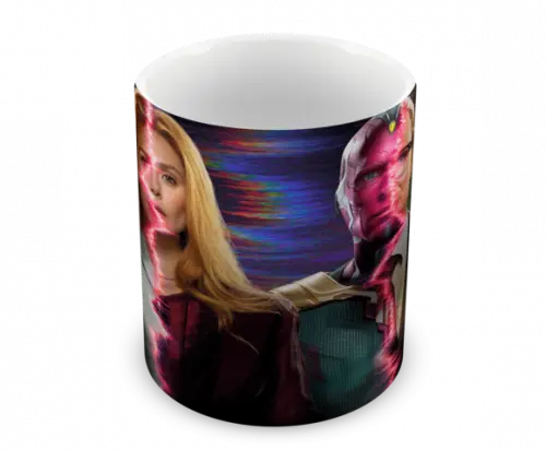 Caneca Polímero Wandavision Personalizada