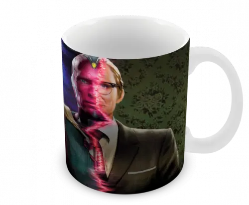 Caneca Polímero Wandavision Personalizada
