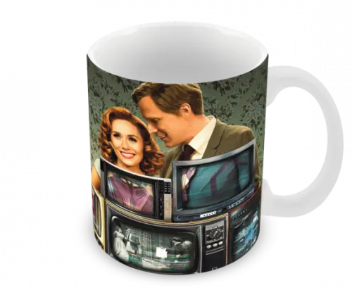 Caneca Polímero Wandavision Personalizada