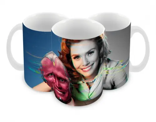 Caneca Polímero Wandavision Personalizada
