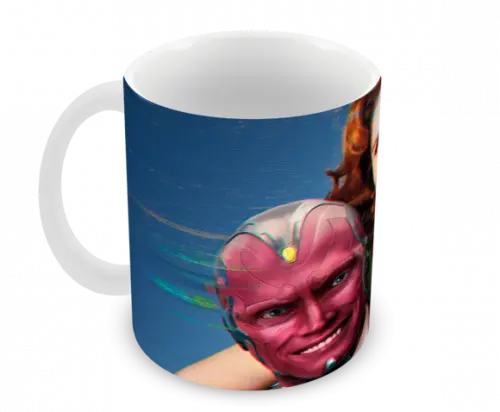 Caneca Polímero Wandavision Personalizada