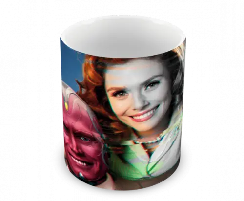 Caneca Polímero Wandavision Personalizada